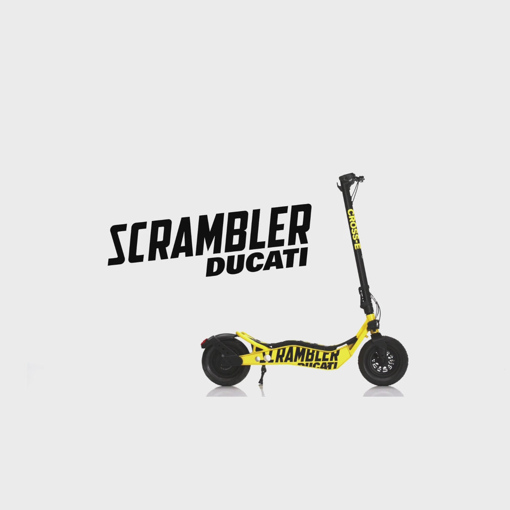 Ducati Scrambler CROSS-E Off Road E-Scooter – The City Scooter